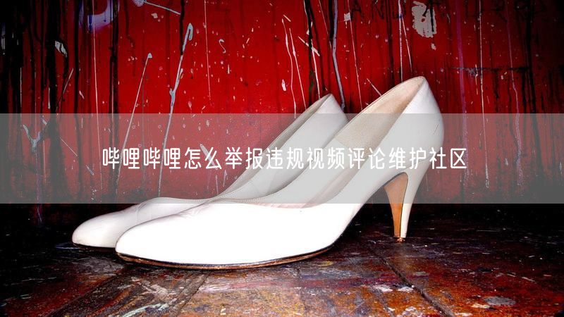 哔哩哔哩怎么举报违规视频评论维护社区